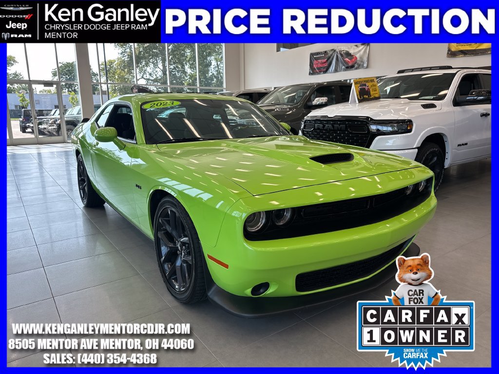 Certified 2023 Dodge Challenger R/T w/ Blacktop Package