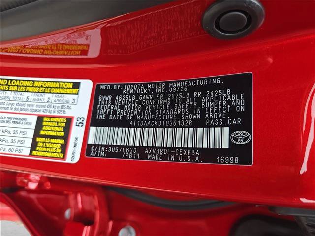 New 2026 Toyota Camry XSE FWD image 18