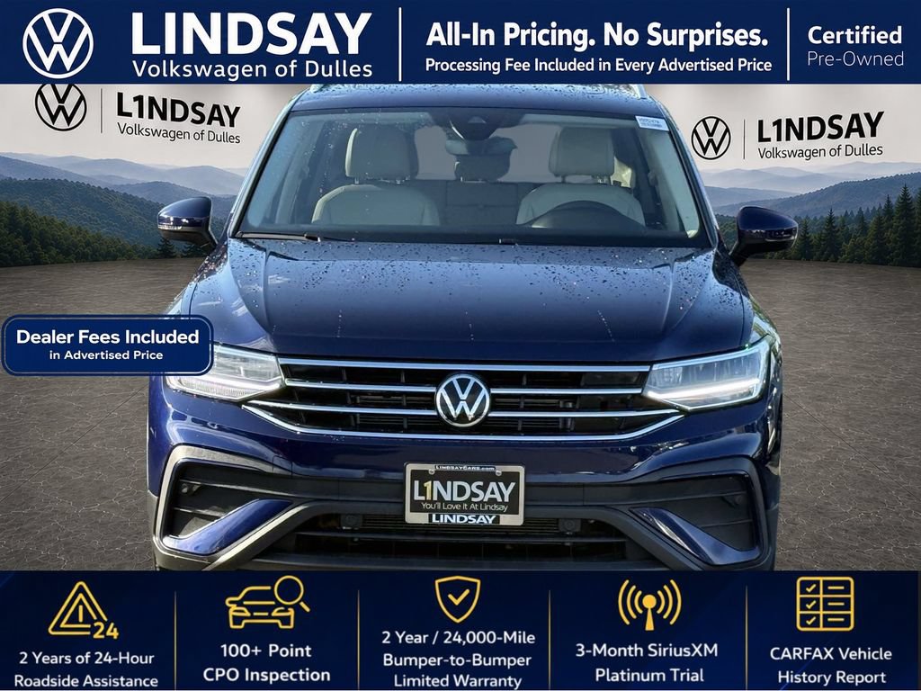Used 2024 Volkswagen Tiguan SE AWD/4WD image 3