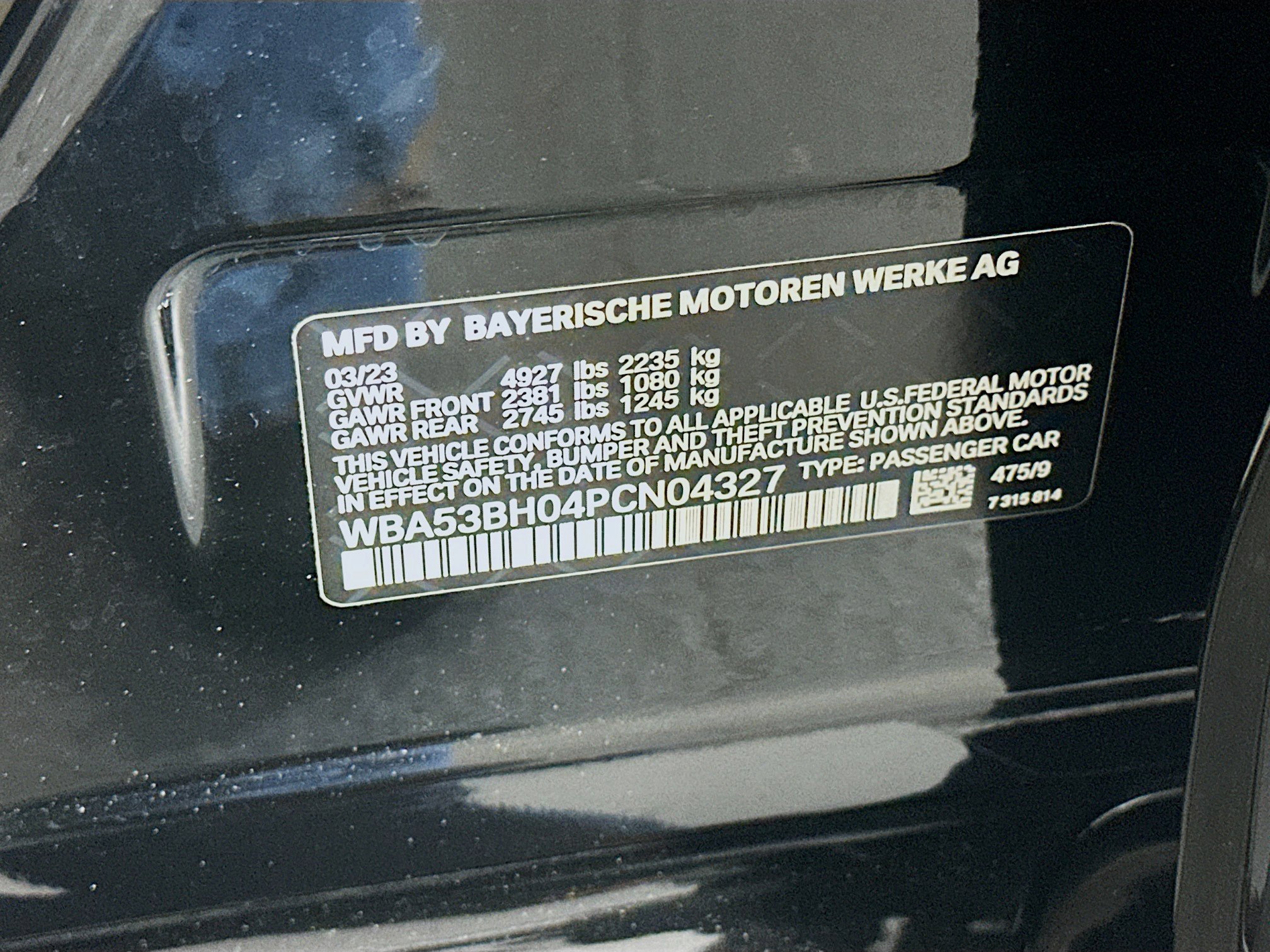 Used 2023 BMW 530i w/ Premium Package RWD image 12