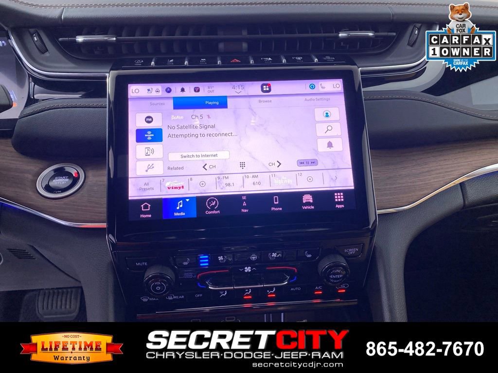 Used 2025 Jeep Grand Cherokee Summit w/ Adv Protech Group IV AWD/4WD image 22