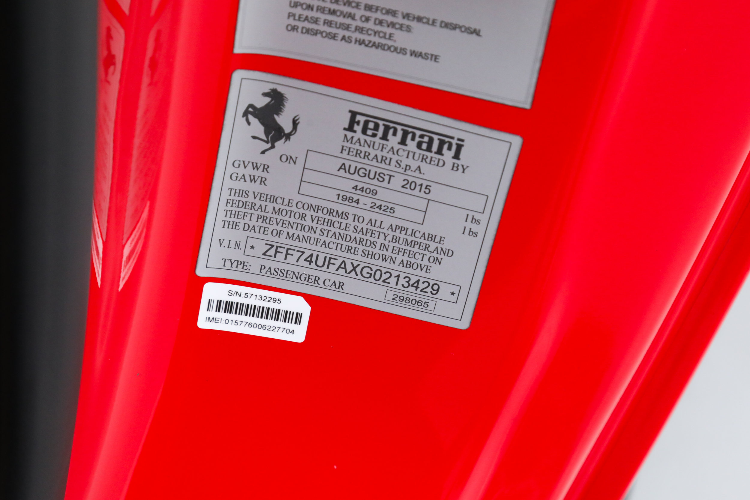 Used 2016 Ferrari F12 Berlinetta RWD image 39