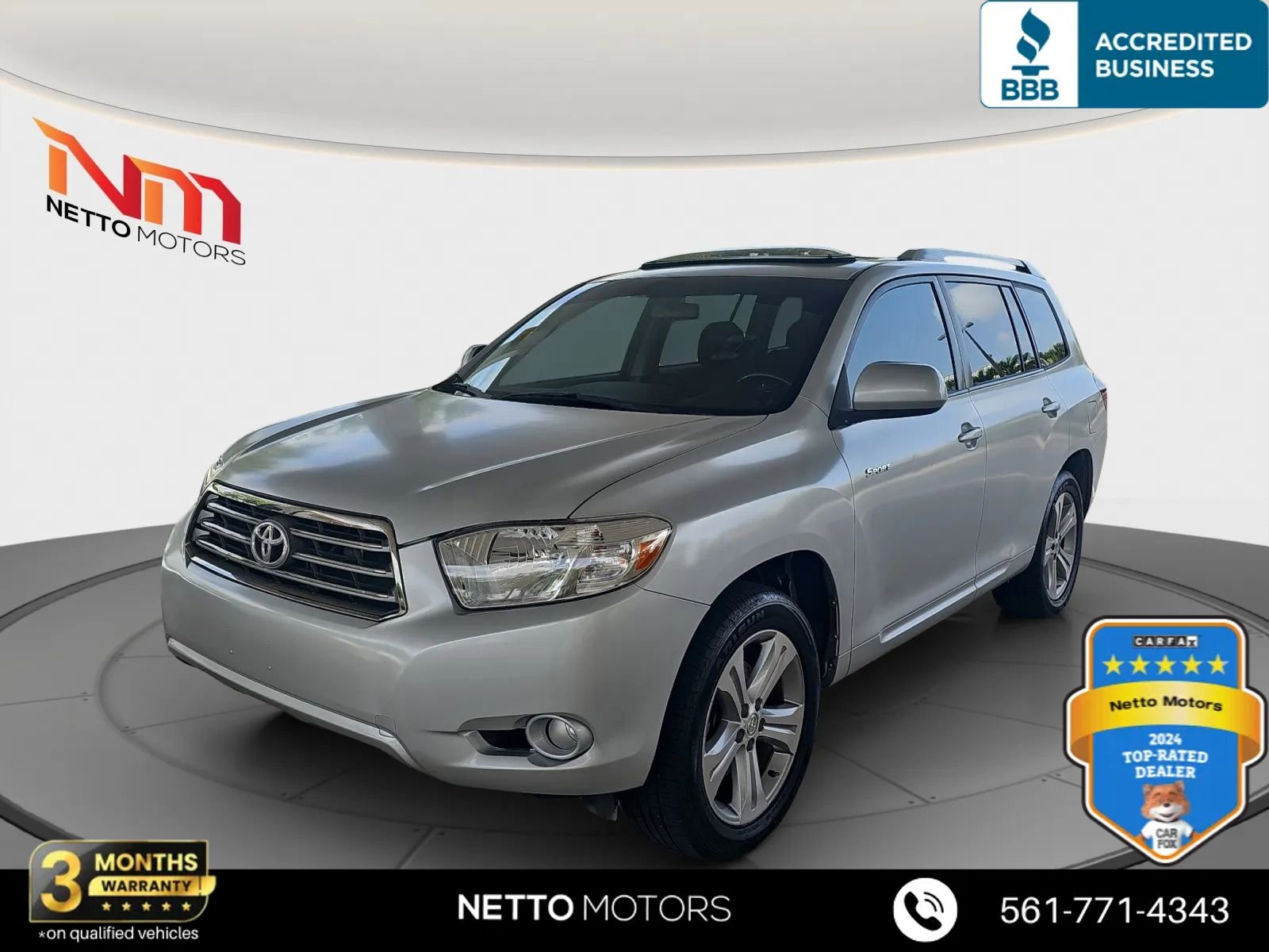 Used 2008 Toyota Highlander Sport image 1