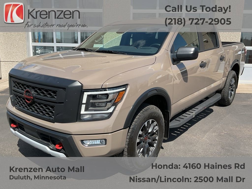 Used 2024 Nissan Titan PRO-4X w/ Off Road Protection Package