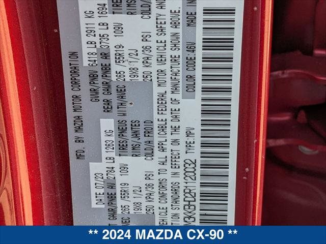 Used 2024 MAZDA CX-90 3.3 Turbo w/ Preferred Package image 24