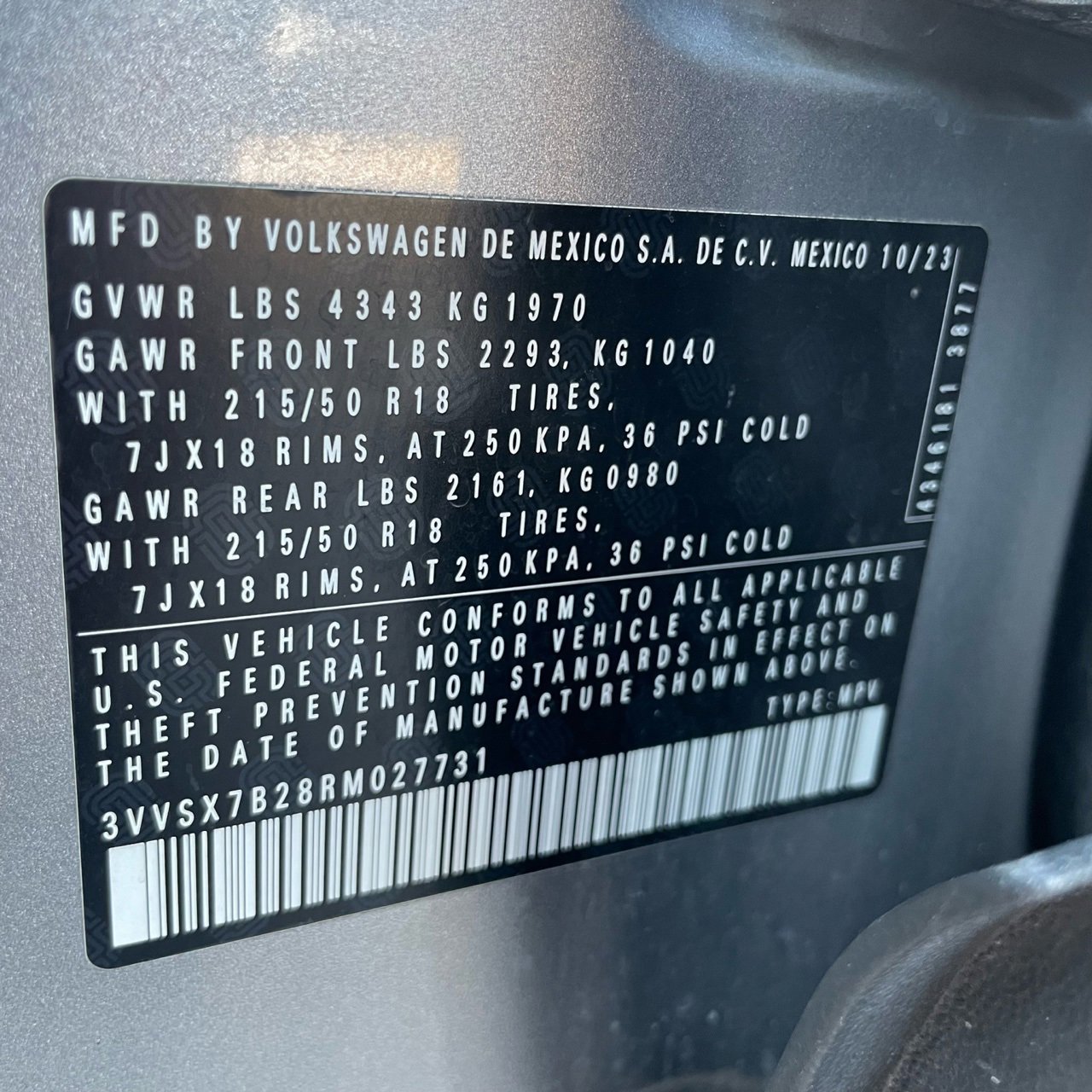 Used 2024 Volkswagen Taos SE image 28