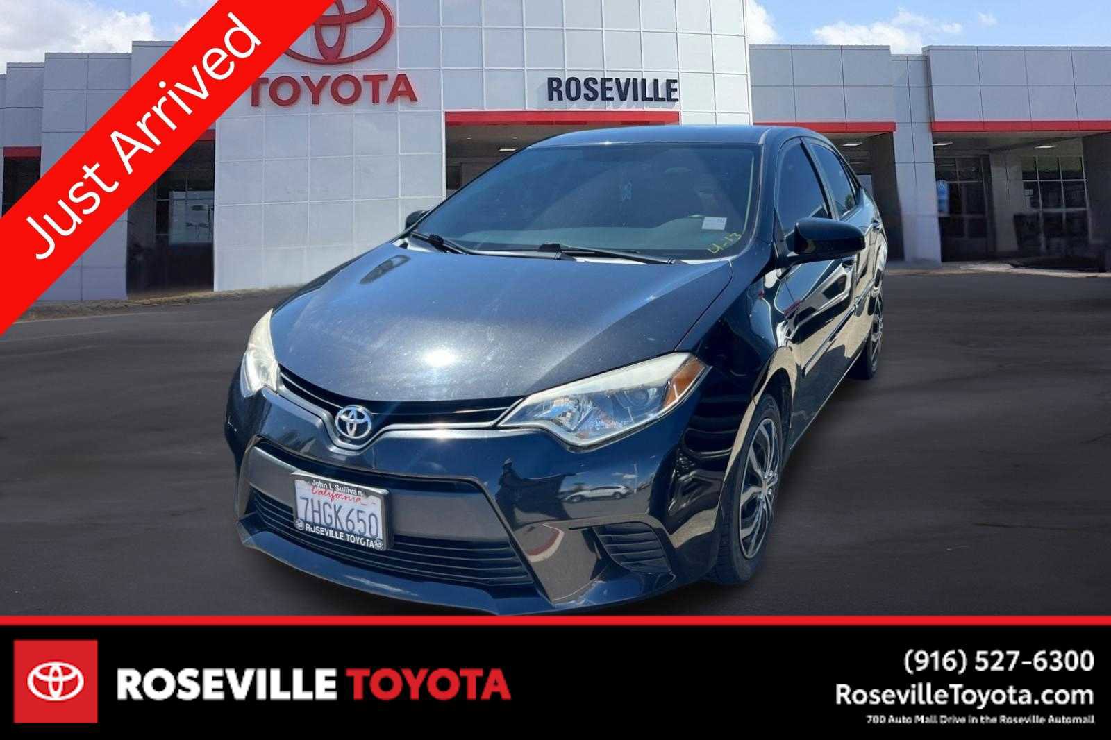 Used 2014 Toyota Corolla LE w/ Body Protection Package