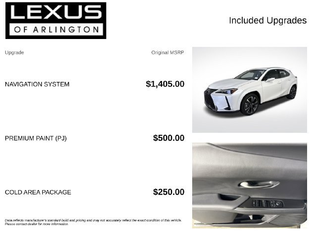Certified 2025 Lexus UX 300h AWD w/ Cold Area Package image 4