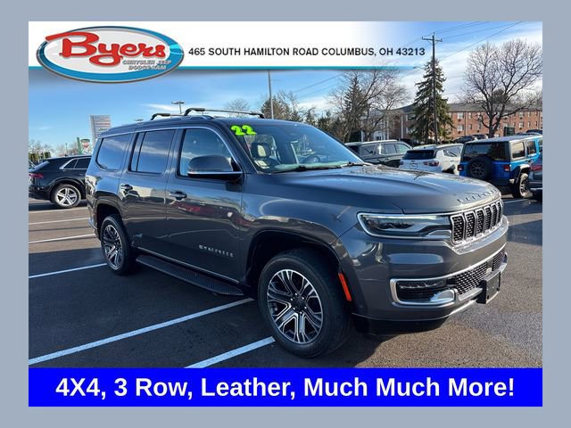 Used 2022 Jeep Wagoneer Series III w/ Flexible Seating Group