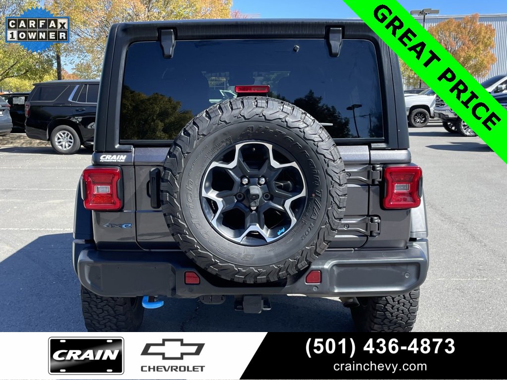 Used 2022 Jeep Wrangler Unlimited Rubicon 4xe w/ Cold Weather Group image 5