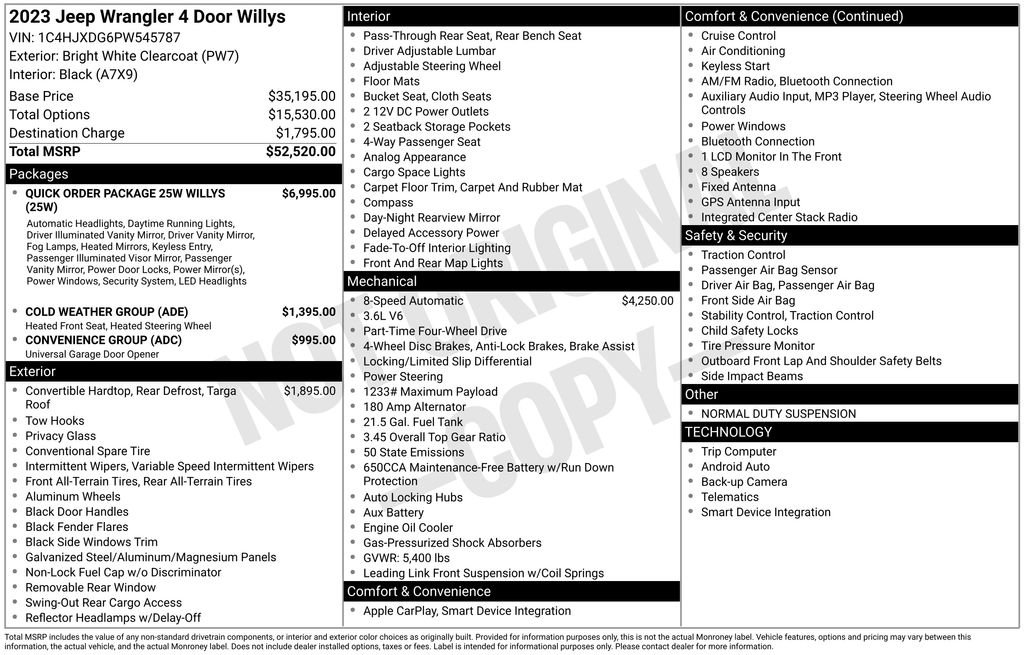 Certified 2023 Jeep Wrangler Willys image 32