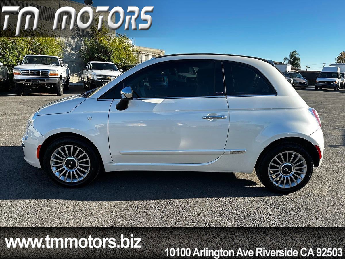 Used 2013 FIAT 500 Lounge w/ Luxury Leather Pkg image 3