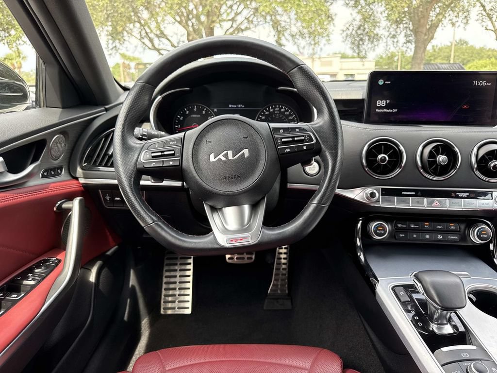 Used 2022 Kia Stinger GT2 w/ Red Interior Color Package RWD image 17