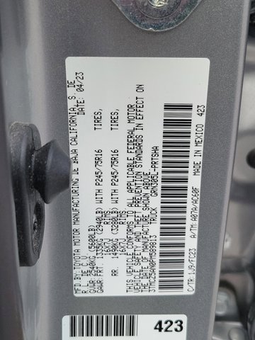 Used 2023 Toyota Tacoma SR5 w/ Technology Package image 33