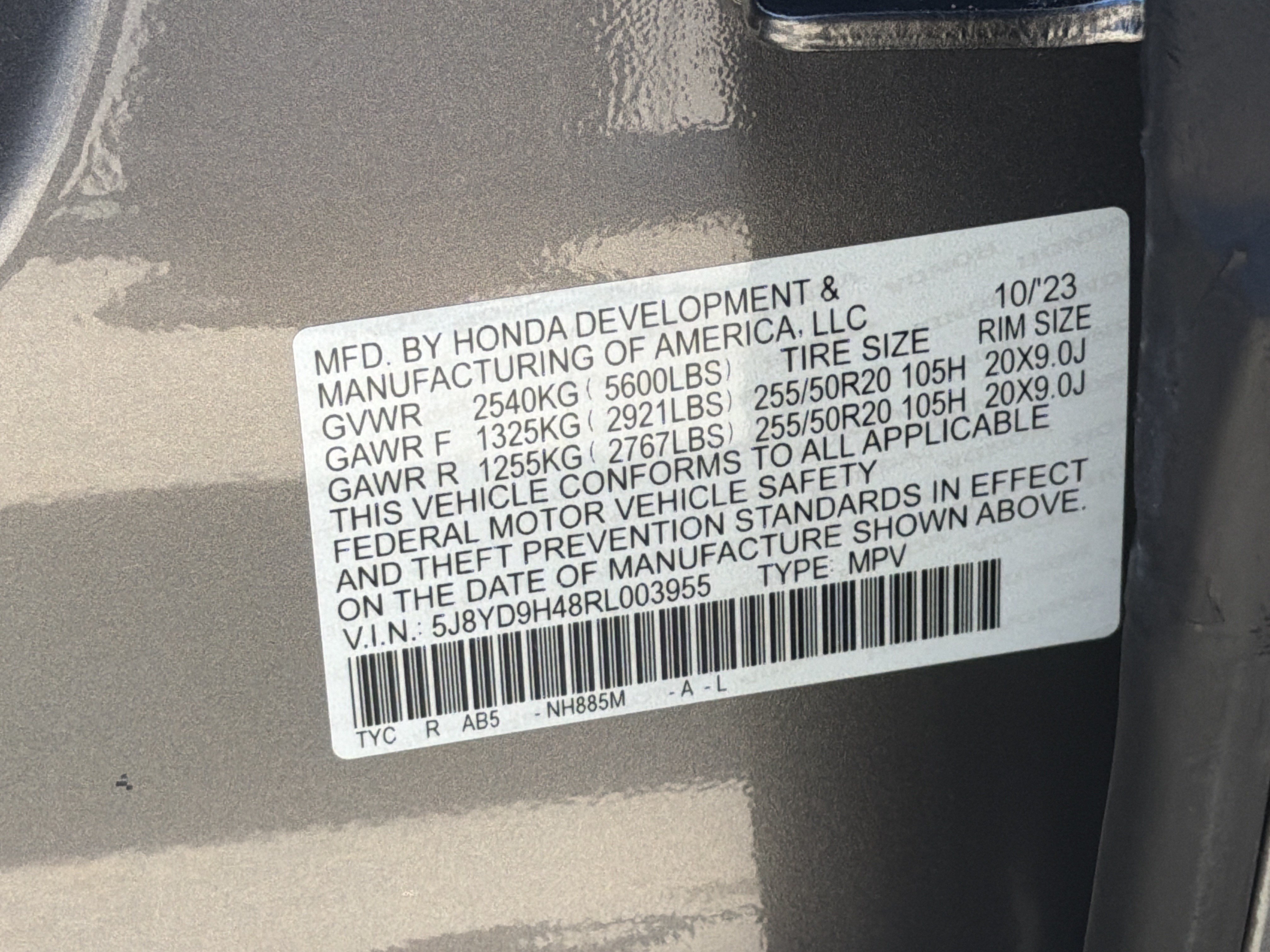 Certified 2024 Acura MDX w/ Technology Package FWD image 18
