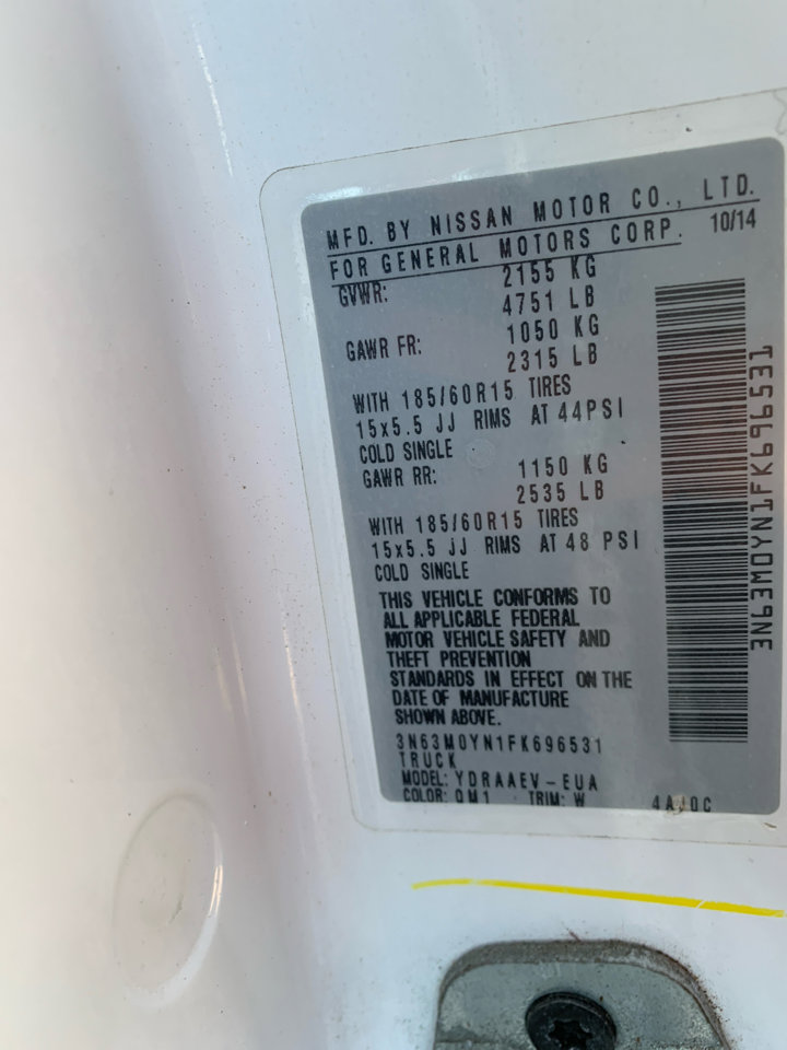 Used 2015 Chevrolet City Express LS image 37