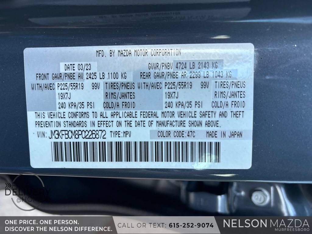Certified 2023 MAZDA CX-5 Carbon Edition AWD/4WD image 31
