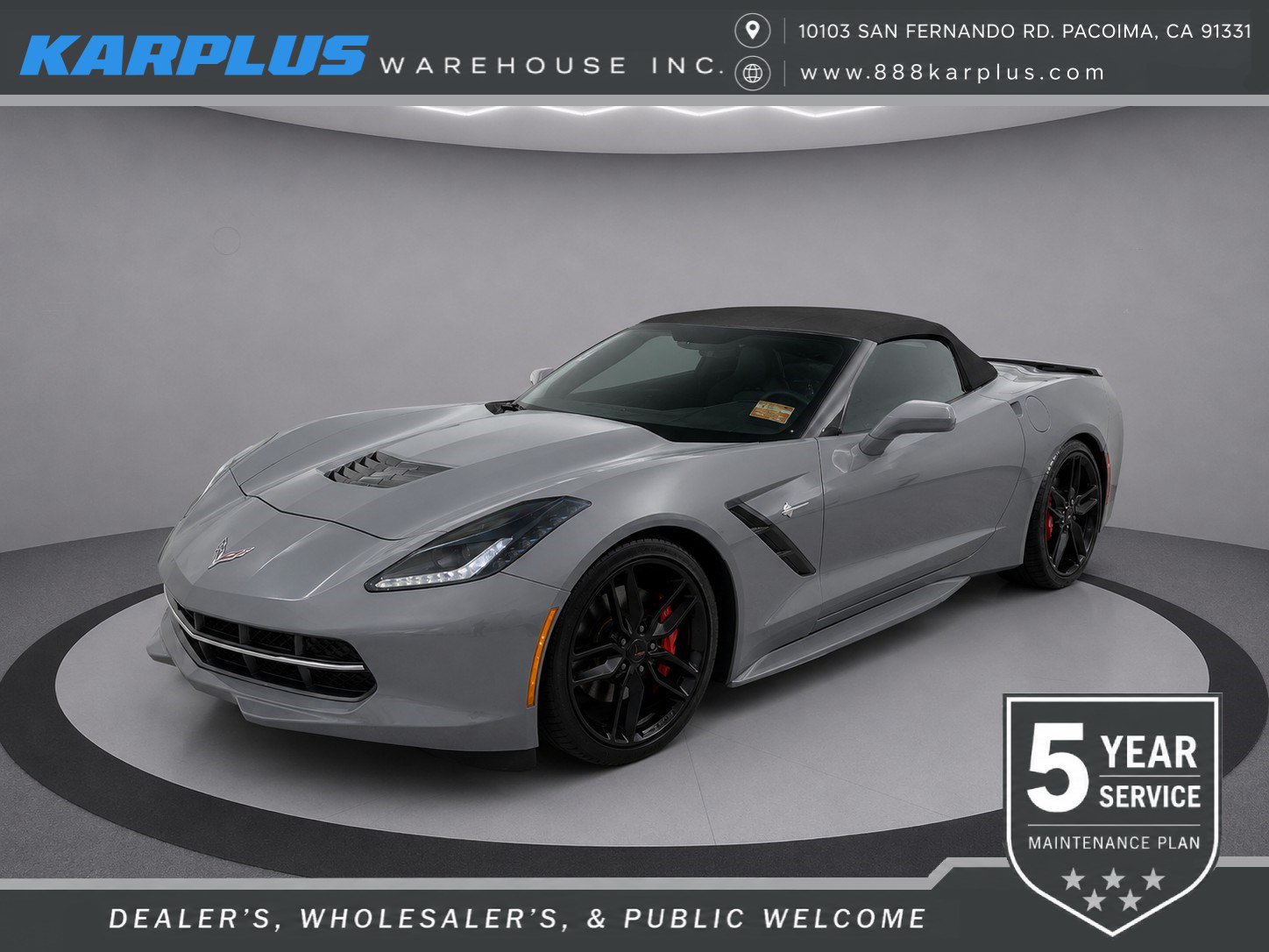 Used 2018 Chevrolet Corvette Stingray Convertible w/ 1LT