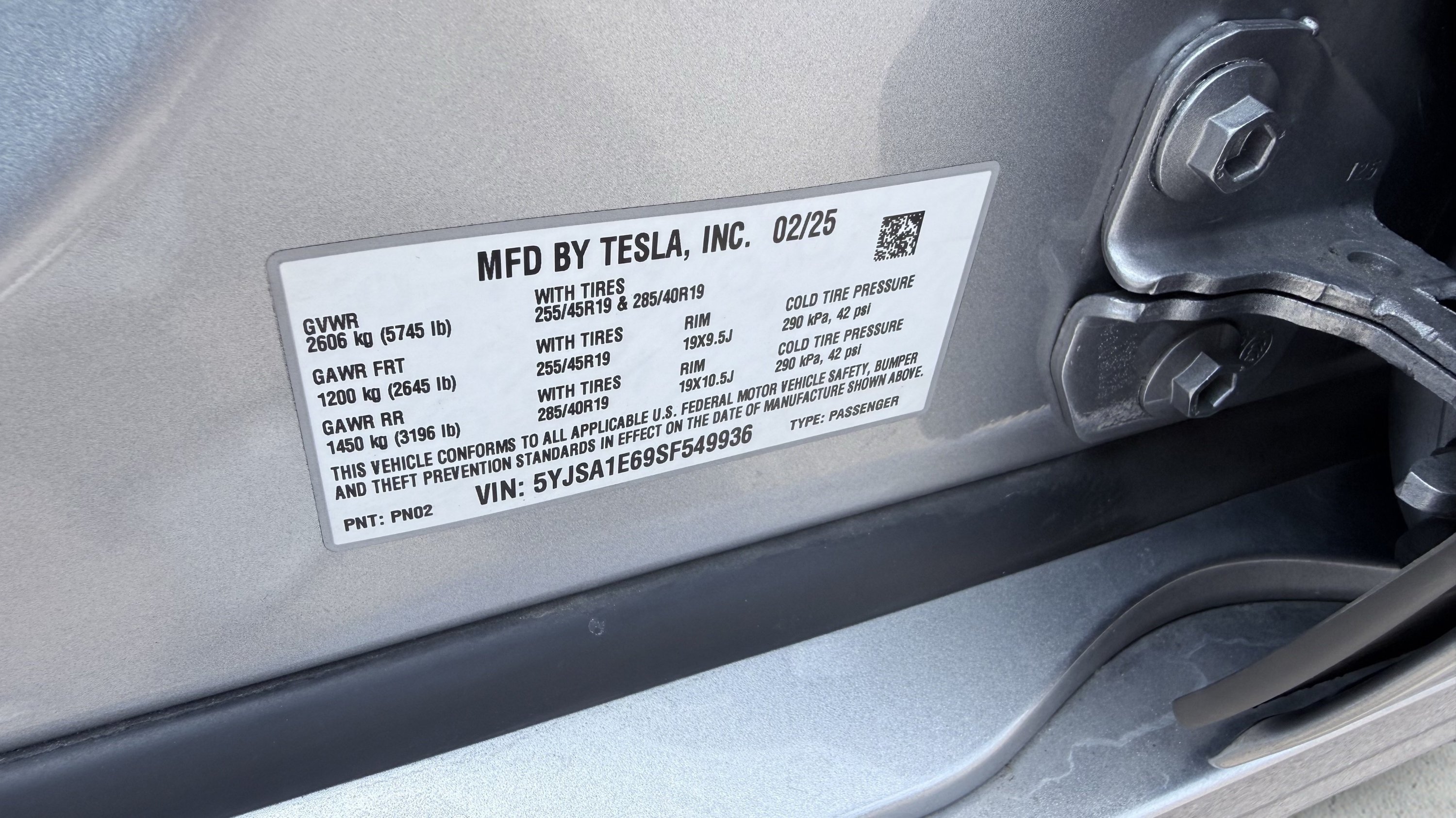 Used 2025 Tesla Model S Plaid AWD/4WD image 30