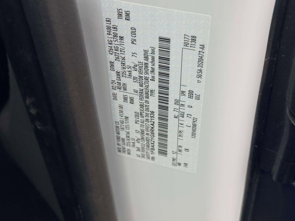 Used 2024 Ford Transit 350 XLT image 18