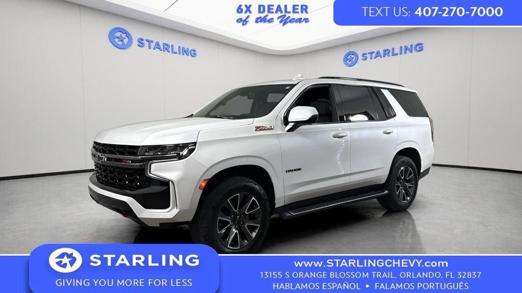Used 2022 Chevrolet Tahoe Z71 w/ Luxury Package image 1