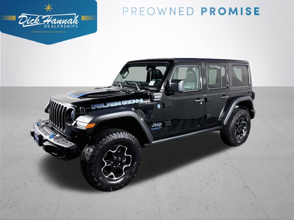 Used 2023 Jeep Wrangler Unlimited Rubicon 4xe w/ Steel Bumper Group AWD/4WD image 1