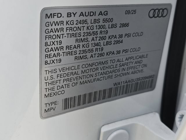 Used 2025 Audi Q5 Premium w/ Convenience Package AWD/4WD image 39