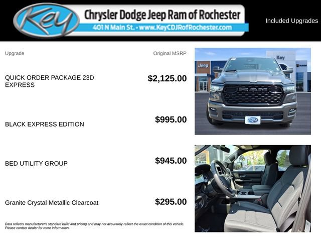 New 2026 RAM 1500 Express AWD/4WD image 3