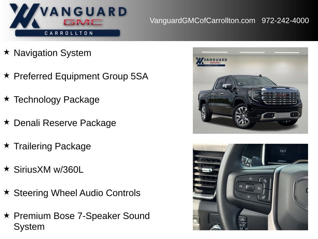 Used 2024 GMC Sierra 1500 Denali w/ Denali Reserve Package RWD image 6