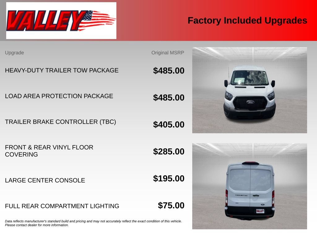 New 2026 Ford Transit 250 148 Medium Roof Extended AWD w/ Load Area Protection Package image 4