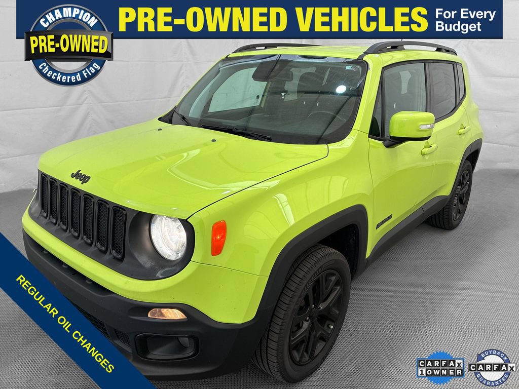 Used 2018 Jeep Renegade Altitude