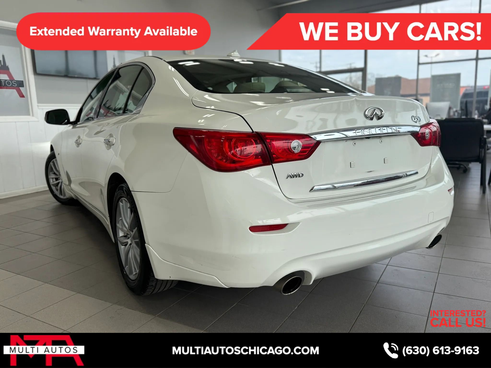 Used 2014 INFINITI Q50 Premium w/ Navigation Package AWD/4WD image 12