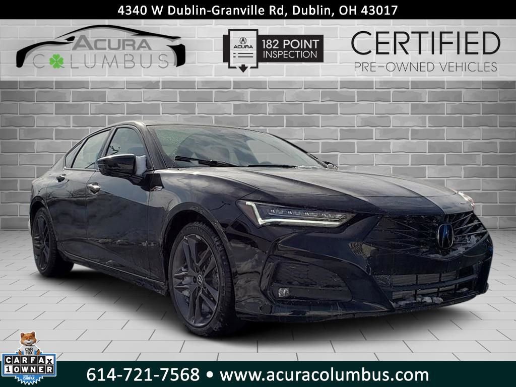 Certified 2025 Acura TLX SH-AWD w/ A-SPEC Pkg image 1