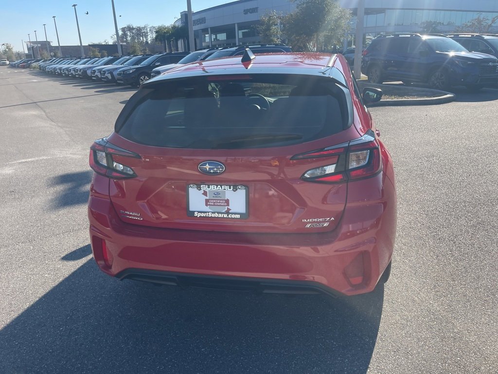 Certified 2024 Subaru Impreza RS image 6