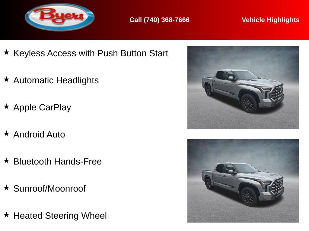Used 2024 Toyota Tundra Platinum AWD/4WD image 11