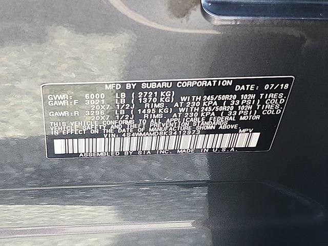 Used 2019 Subaru Ascent Limited AWD/4WD image 26