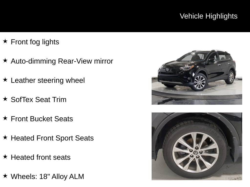 Used 2016 Toyota RAV4 Limited AWD/4WD image 13