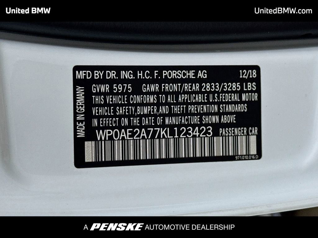 Used 2019 Porsche Panamera 4 image 15