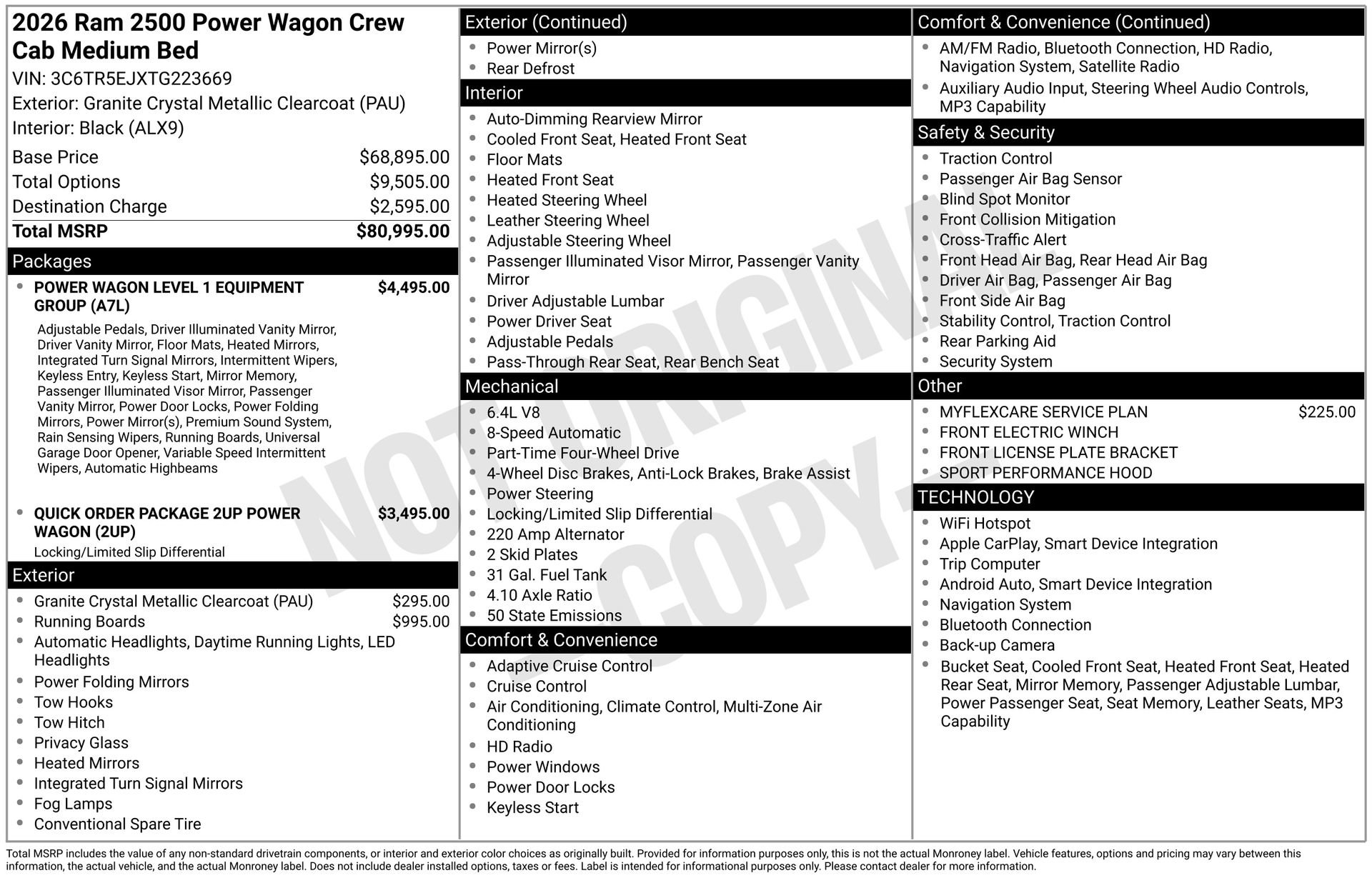 New 2026 RAM 2500 Power Wagon image 20