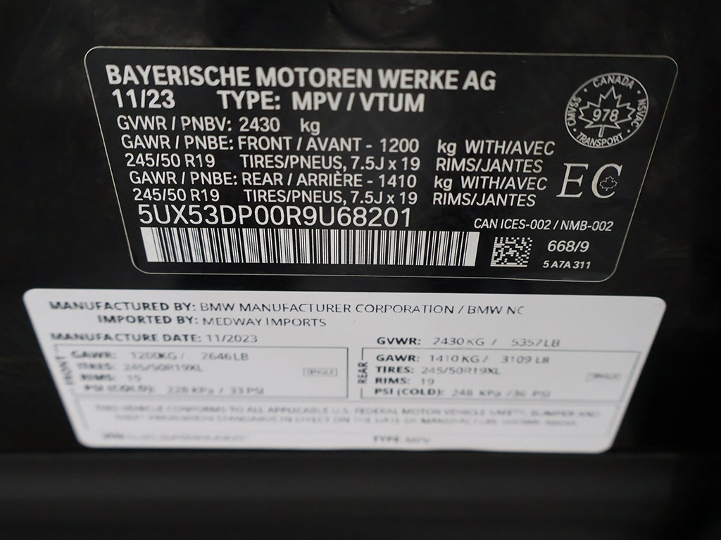 Used 2024 BMW X3 xDrive30i AWD/4WD image 50