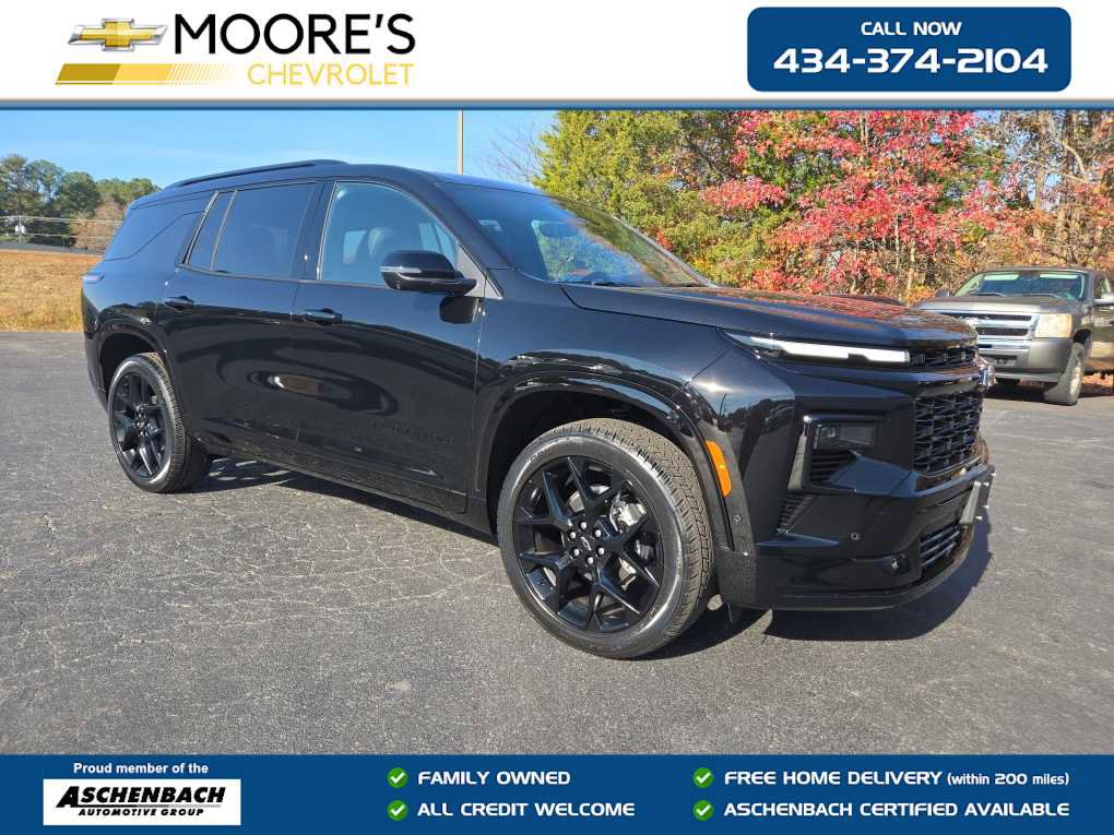 New 2026 Chevrolet Traverse RS image 1