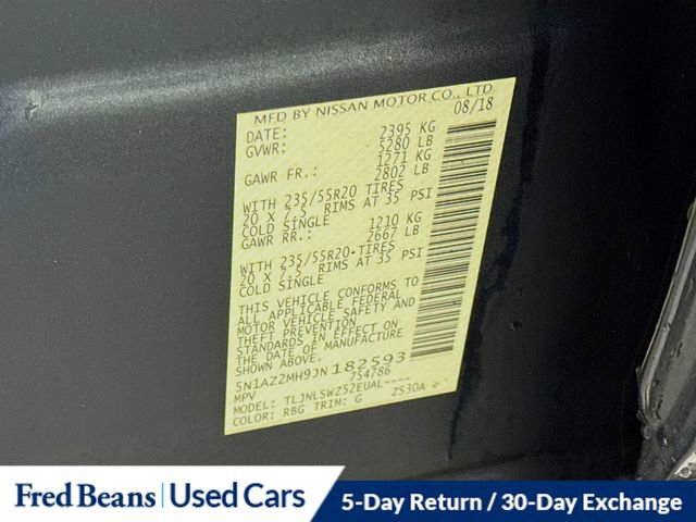 Used 2018 Nissan Murano Platinum image 34