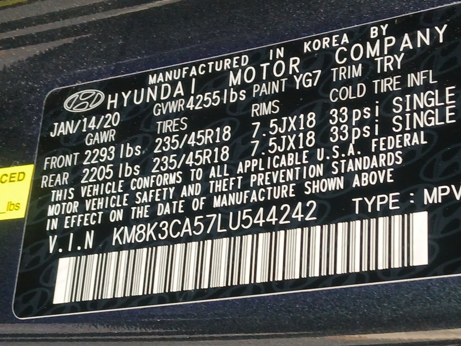 Used 2020 Hyundai Kona Limited AWD/4WD image 18