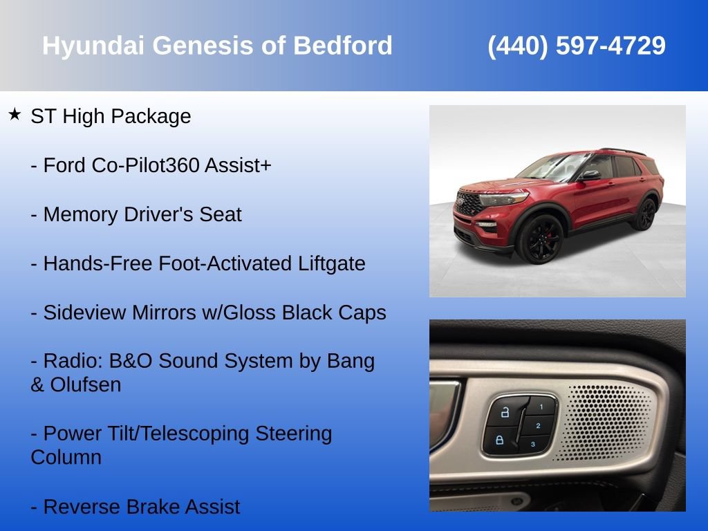 Used 2022 Ford Explorer ST w/ Equipment Group 401A AWD/4WD image 21