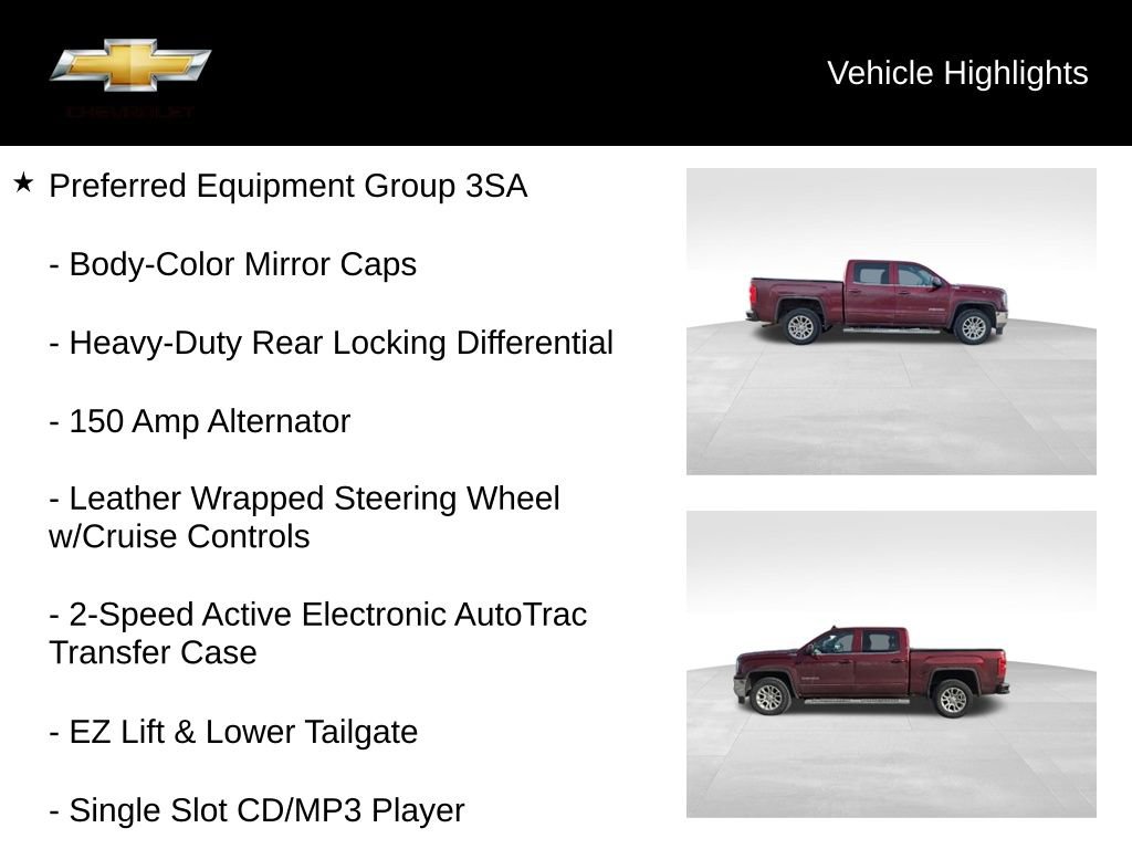 Used 2016 GMC Sierra 1500 SLE w/ SLE Value Package image 16