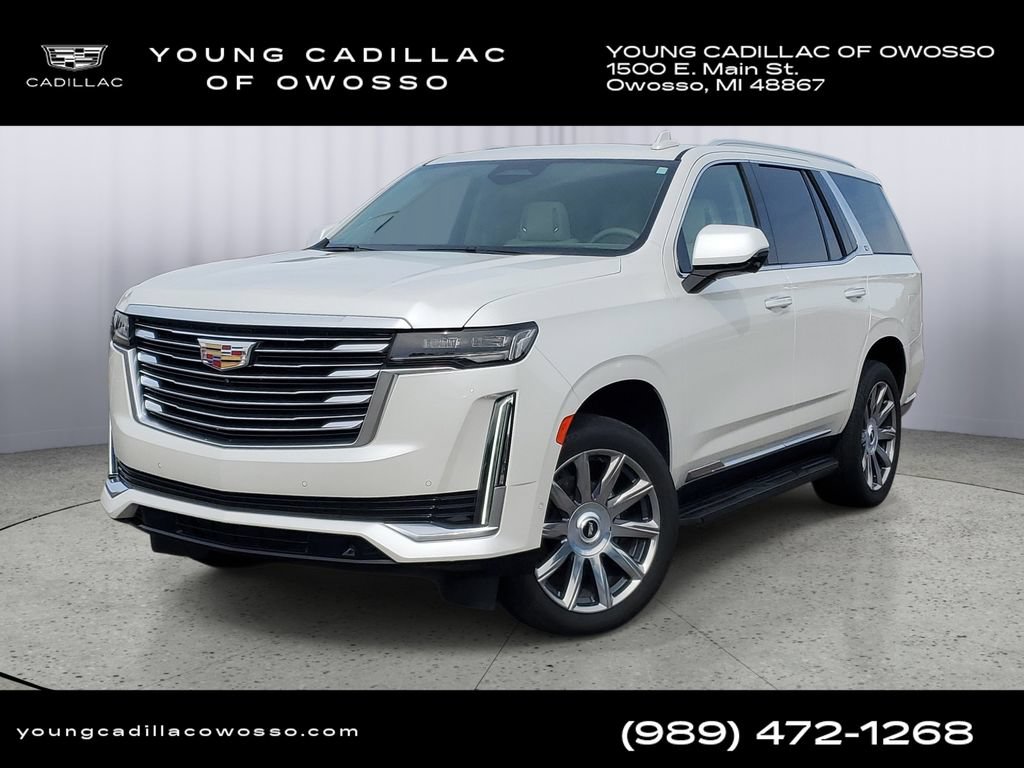 Used 2023 Cadillac Escalade Premium Luxury Platinum w/ Heavy-Duty Trailer Package AWD/4WD image 1