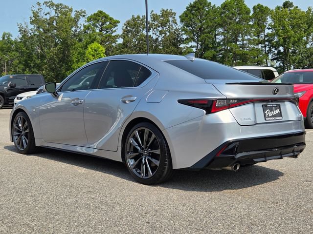 Certified 2022 Lexus IS 350 F Sport w/ Accessory Package RWD image 3