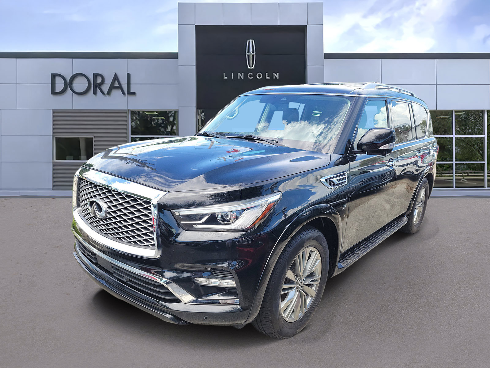 Used 2019 INFINITI QX80 Luxe w/ All-Season Package