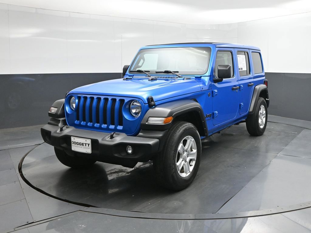 Used 2022 Jeep Wrangler Unlimited Sport w/ Sun And Sound Package AWD/4WD image 30