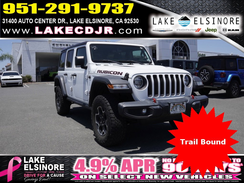 Certified 2023 Jeep Wrangler Unlimited Rubicon